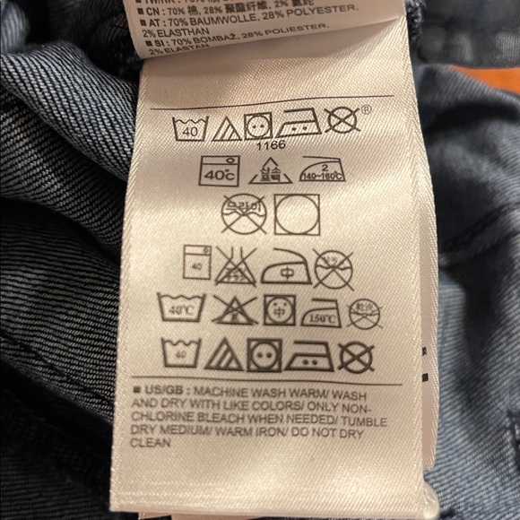 Banana Republic Wide Leg Dark Wash Stretch Jeans 30/10 • Long 34” Inseam - Picture 9 of 10